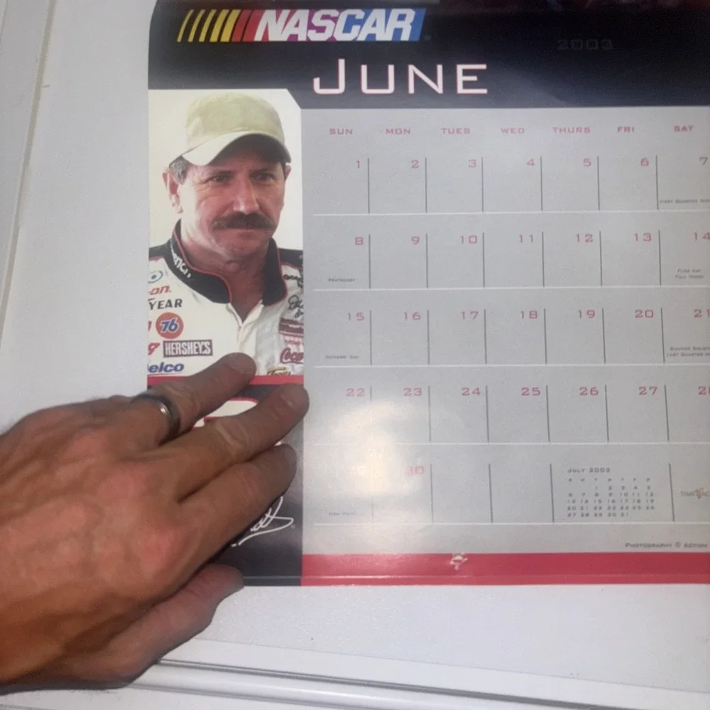 Dale Earnhardt - A 2003 Calendar